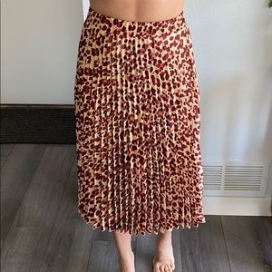 H&M Animal Print Skirt